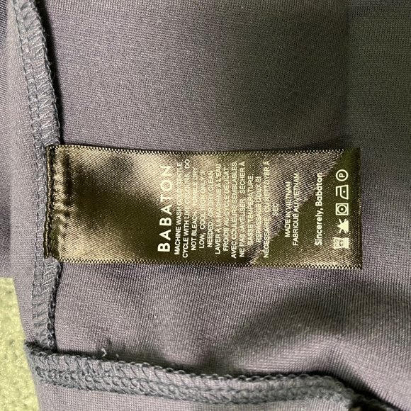 Aritzia Babaton Pencil Slit Skirt - Dive Blue (NWT) - Picture 7 of 8